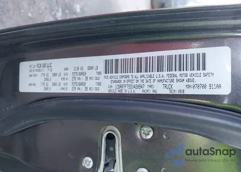 2016 Ram 1500 Express z USA, uszkodzony, nr VIN 1C6RR7FT5GS420947